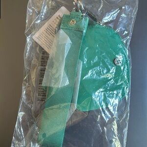 Lululemon dual pouch wristlet, teal, never opened